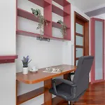 Grey And Pink Two Bedroom In Cracow With Parking, Desk, Terrace And Jacuzzi Bathtub By Renters Apartment *
