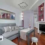 Grey And Pink Two Bedroom In Cracow With Parking, Desk, Terrace And Jacuzzi Bathtub By Renters